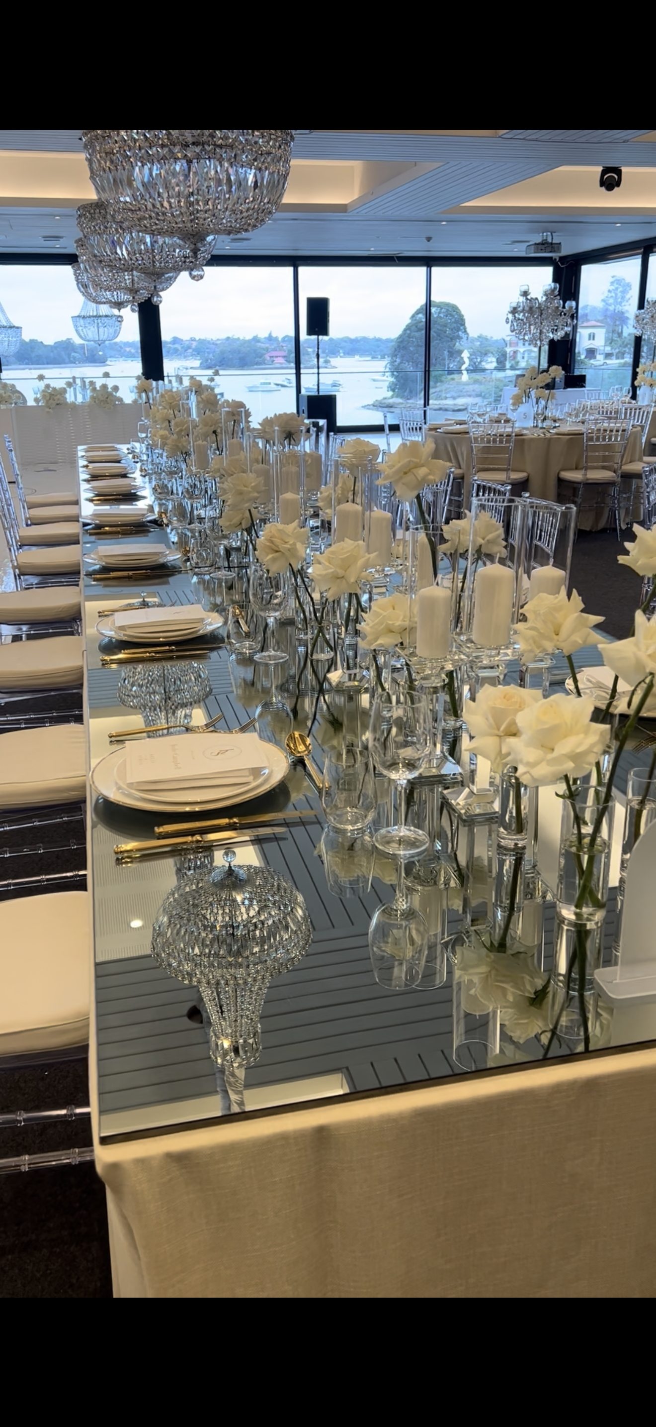 Crystal candle sticks