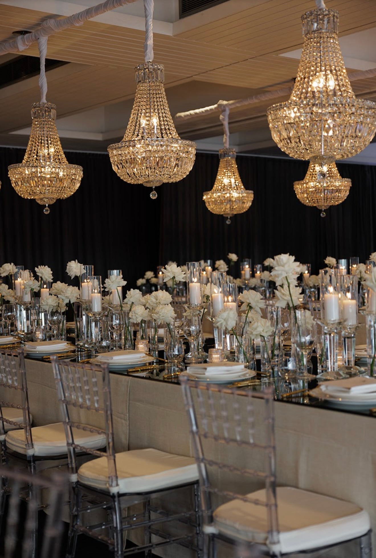 Crystal candle sticks