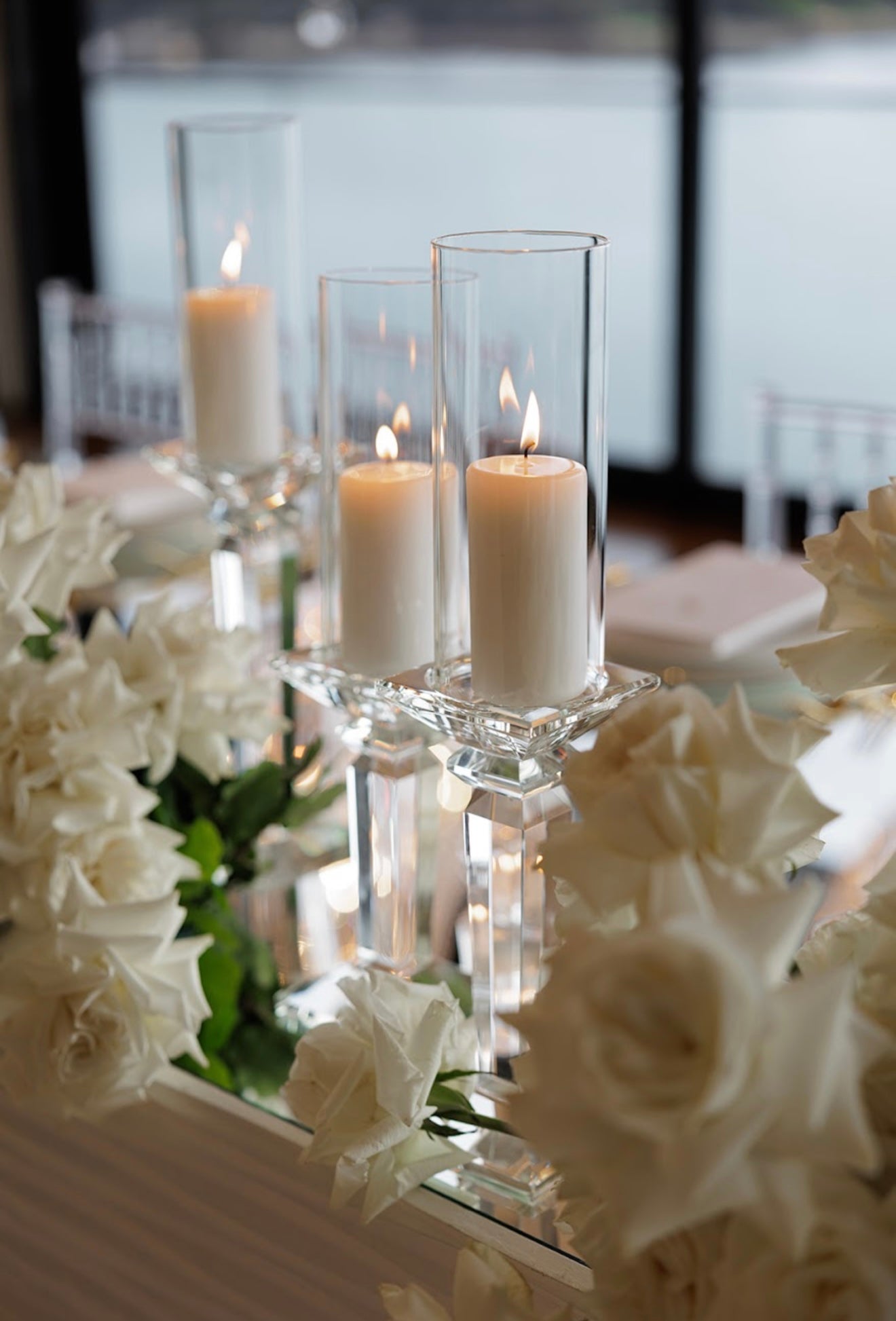Crystal candle sticks